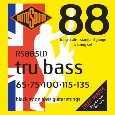 ROTOSOUND  Rs885ld Tru Bass - Jeu De 5 Cordes Basse - 65-135