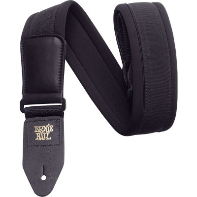 ERNIE BALL  4144 - sangle guitare comfort - n&eacute;opr&egrave;ne rembourr&eacute;e