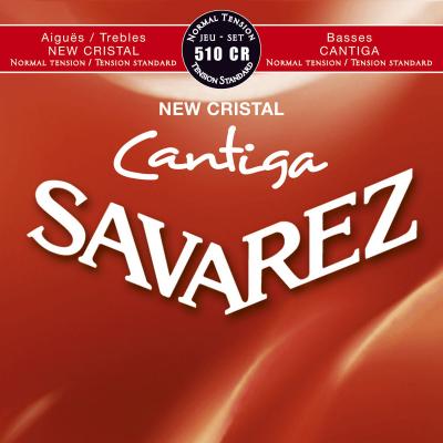 SAVAREZ  510cr Cristal Cantiga Tirant Normal - Jeu De Cordes Guitare Classique