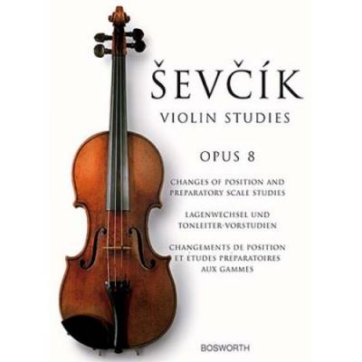BOSWORTH Sevcik violin studies changes of positio