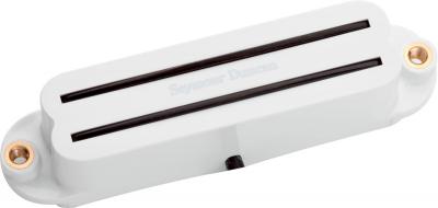 SEYMOUR DUNCAN  SCR-1N-W Humbucker format simple Cool Rails Strat Micro pour Guitare Electrique Blanc