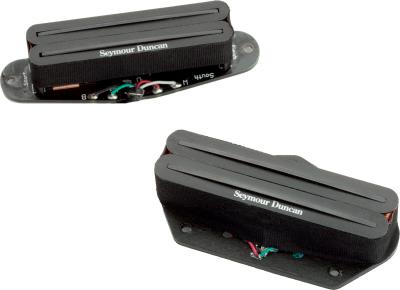 SEYMOUR DUNCAN Sthr 1s Hot Rails Kit Telecaster Black