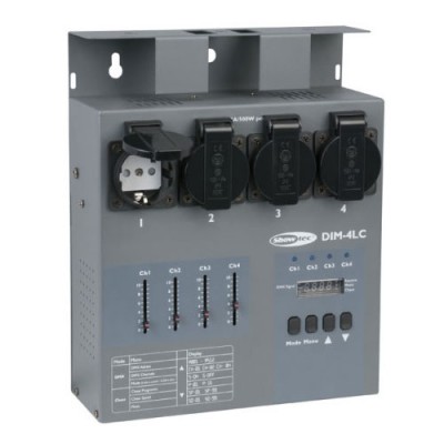SHOWTEC DIM-4LC 4 Ch. Dimmerpack 3A per Channel