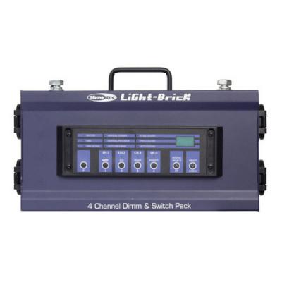 SHOWTEC  Lightbrick Bloc de puissance DMX &agrave; 4 canaux - Gradateur d'&eacute;clairage