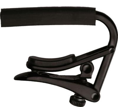SHUBB  C1k Capo Noir Capodastre Pour Guitare Folk & &Eacute;lectrique Noir