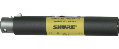 SHURE  - Attenuateur Pour Micro A15as