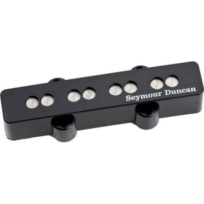 SEYMOUR DUNCAN Sjb 3b Quater Pound Jazz Bass Bridge Black