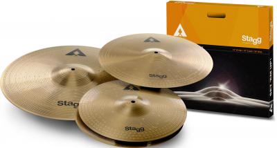STAGG AXK SET - Set de cymbales en alliage ''cuivre et acier'', Innovation