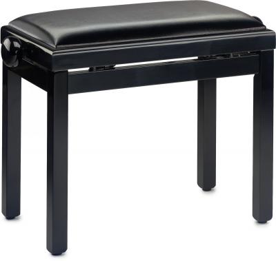 STAGG  21263 Banquette pour Piano 55 x 32 cm Noir brillant