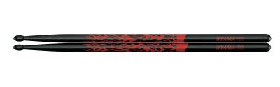TAMA  5a-F-Br - Baguettes Batterie Rhytmic Fire 5a - Japenese Oak Serie - Noir