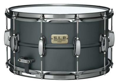 TAMA  Lst148 S.L.P. Big Black Steel - Caisse Claire 14"X8" - Matte Black