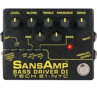 TECH21 Tech 21&nbsp;bsdr-v2&nbsp;Pr&eacute;amplificateur et de pour bas