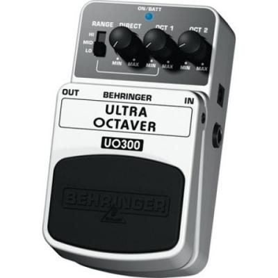 BEHRINGER  UO300 Ultra Octaver P&eacute;dale d'effet - Effet pour Guitares