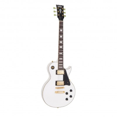 Guitares &eacute;lectriques VINTAGE GUITARS V100 ARCTIC WHITE LP
