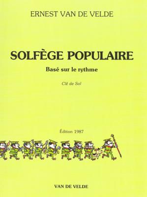 VAN DE VELDE Solf&egrave;ge populaire bas&eacute; sur le rythme - Cl&eacute; de sol