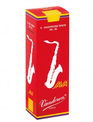 VANDOREN Bo&icirc;te de 5 anches saxophone tenor Java Red Force 2.5 - SR2725R