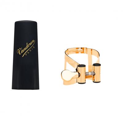 VANDOREN  LC57GP Masters M/O Ligature pour Saxophone Alto Plaqu&eacute; Or