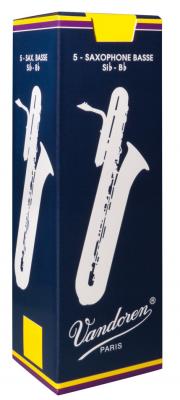 VANDOREN  Traditional Bass Saxophone Reeds 3 (5 Pack)