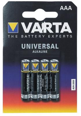 VARTA Pile alcaline Longlife LR03/AAA blister de 4 