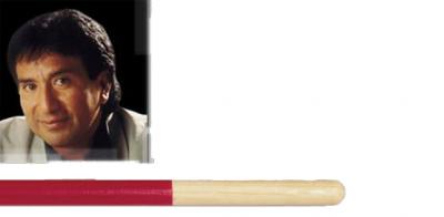VIC FIRTH  World Classic Signature Baguettes pour Timbale, Alex Acu&ntilde;a &rsquo;Conquistador&rsquo;, Rouge