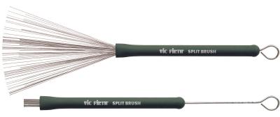 VIC FIRTH SB Split Brush paire de balais en m&eacute;tal