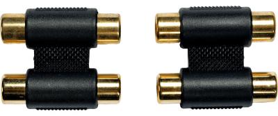 YELLOW CABLE YELLOWCABLE - Adaptateur 2 RCA F / 2 RCA F