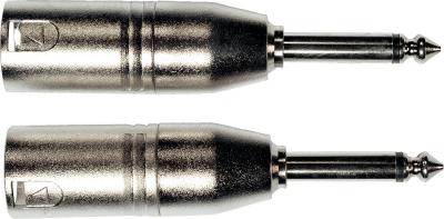 YELLOW CABLE  Eco-Ad-25 Adaptateur Xlr M&acirc;le - Jack Mono M&acirc;le