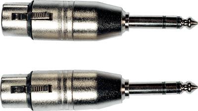 YELLOW CABLE  Eco-Ad-26 Adaptateur Xlr M&acirc;le - Jack M&acirc;le St&eacute;r&eacute;o