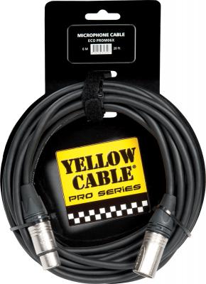 YELLOW CABLE  Prom06x - C&acirc;ble Xlr M&acirc;le/Xlr Femelle Neutrik 6m
