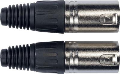 YELLOW CABLE Fiche Connecteur Xlr 3 Broches M&acirc;le - Yellow C&acirc;ble Xlr01