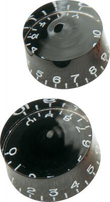 YELLOW PARTS  Ez1219b Boutons De R&eacute;glage Noirs De Type Lp (La Paire)