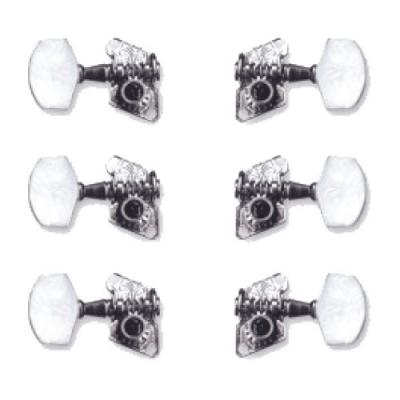 YELLOW PARTS Ez17900n - M&eacute;caniques Acoustique Individuelle Double Trou Chrome Par 6