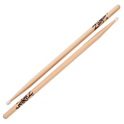 ZILDJIAN  Super 5B Hickory Drumsticks - Wood Tip