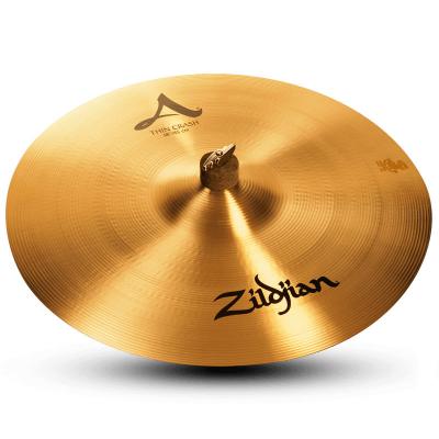 ZILDJIAN  A  Series - 18"" Thin Crash Cymbal MultiColored