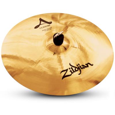 ZILDJIAN  A Custom Series - 17"" Fast Crash Cymbal - Brilliant finish
