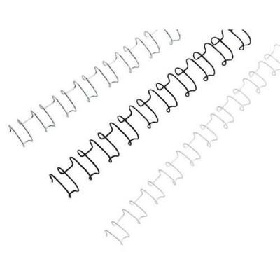 GBC  IB161438 Lot de 100 Peignes m&eacute;talliques MultiBind Argent