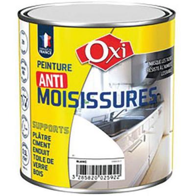 OXI Antimoisissure Avec Finition Blanc De Demi Litres
