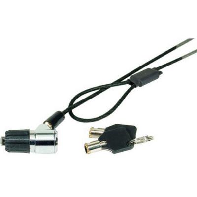 DACOMEX Antivol &agrave; cl&eacute; Eco pour s&eacute;curiser1 appareil &agrave; encoche K-Lock - 1,80m