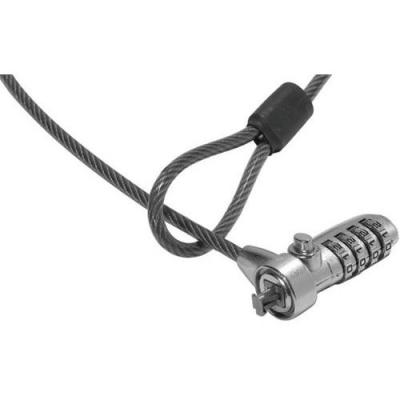 DACOMEX C&acirc;ble de s&eacute;curit&eacute; d'un diam&egrave;tre de 5 mm pour ordinateur portable