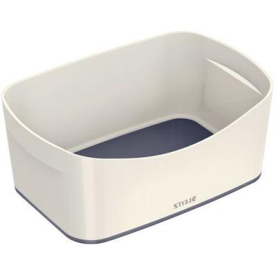 LEITZ  Bac de Rangement MyBox, Waterproof, Blanc,, Taille S