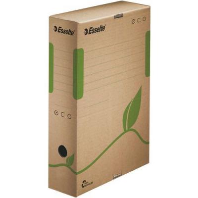ESSELTE GROUP Esselte Eco Bo&icirc;te de classement 80 mm A4 marron nature