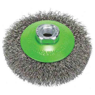 BOSCH  Accessories 2608622108 Brosse conique en inox 100 mm 0,35 mm M14