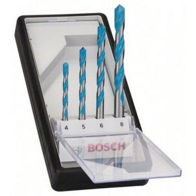 BOSCH  - coffret RobustLine 4 forets MultiConstruction - 2607010521