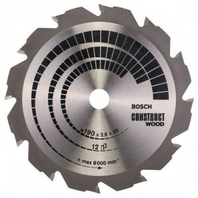 BOSCH  1 Construct Wood Pour Scies Circulaires Portatives
