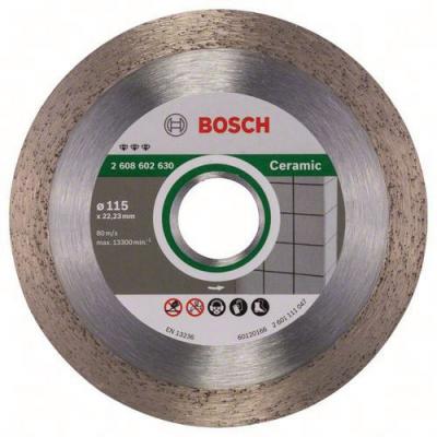 BOSCH  Accessories 2608602630 Disque &agrave; tron&ccedil;onner diamant&eacute; best for ceramic 115 x 22,23 x 1,8 x 10 mm