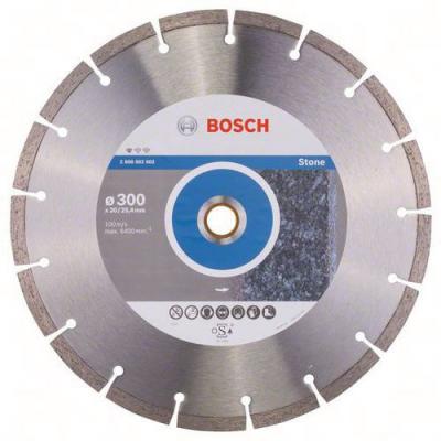 BOSCH Disque diamant 300mm sp&eacute;cial pierre  2608602602