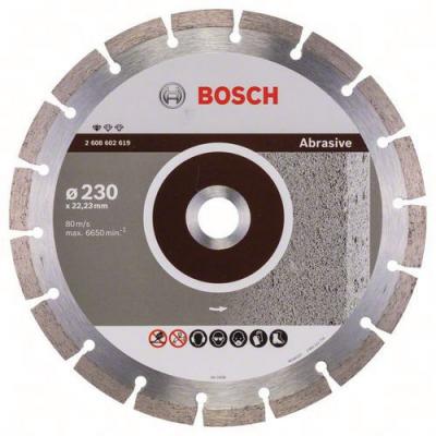 BOSCH Disque &agrave; tron&ccedil;onner diamant&eacute; Professional for Abrasive, 230 x 22,23 x 2,3 x 10 mm  2608602619