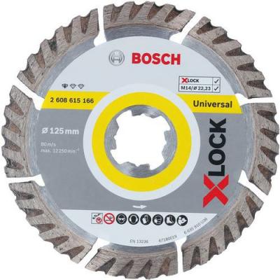 BOSCH  - Disque diamant X-Lock Standard Universal 125 mm - 2608615166