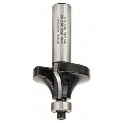 BOSCH  Accessories 2608628471 Fraise &agrave; arrondir 12 mm 12 x 19 x 70 mm