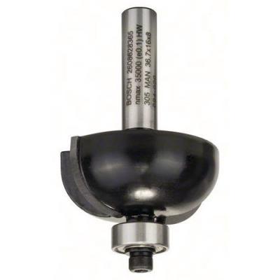 BOSCH Fraises &agrave; canneler 8 mm, R1 12 mm, D 36,7 mm, L 16 mm, G 58 mm 1pc